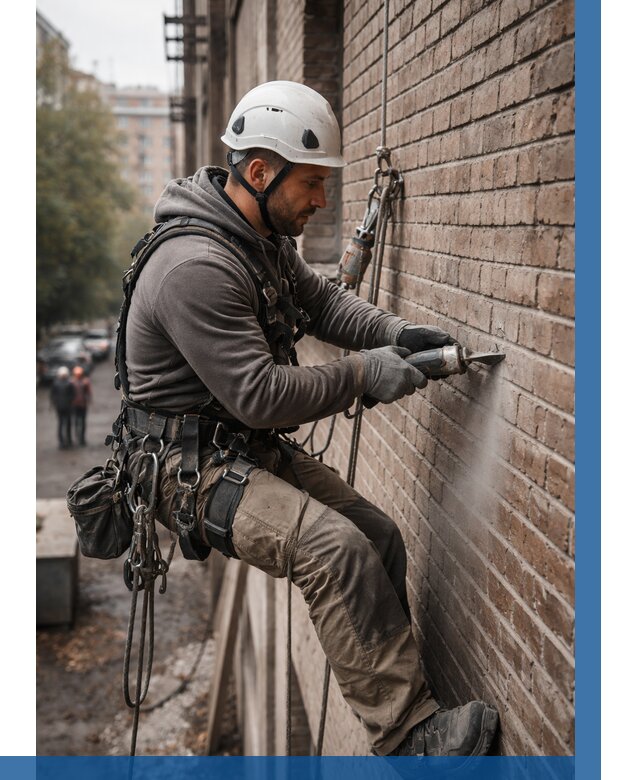 Расшивка кирпичных швов в Чайковском от 607 р. | ВЫСОТНИК-Чкв