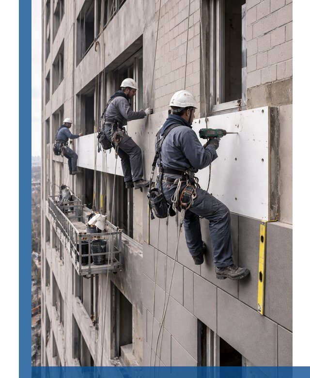 Монтаж фасадных термопанелей высокого качества в Чайковском