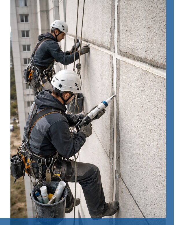 Герметизация межпанельных швов в Чайковском от 708 р. | ВЫСОТНИК-Чкв