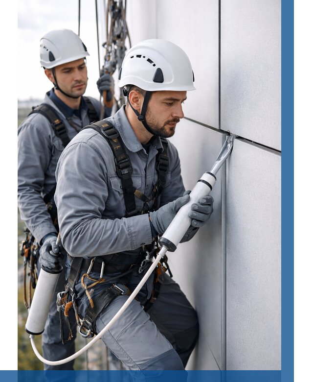 Герметизация швов вилатермом в Чайковском от 607 р. | ВЫСОТНИК-Чкв