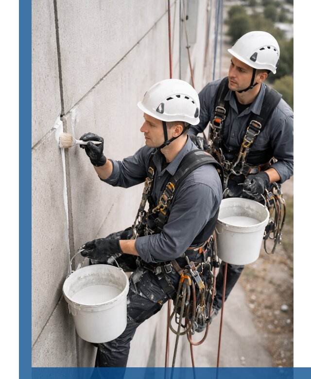 Противогрибковая обработка швов в Чайковском для фасадов и кровель