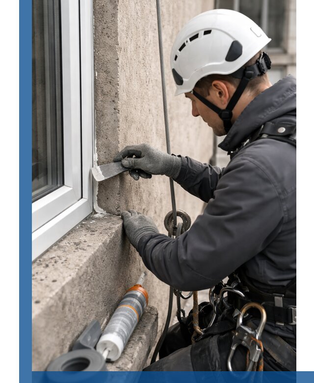 Герметизация монтажных швов окон в Чайковском с гарантией качества