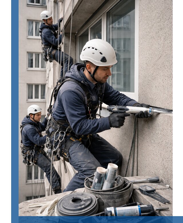 Герметизация швов лоджии в Чайковском профессионально и надежно