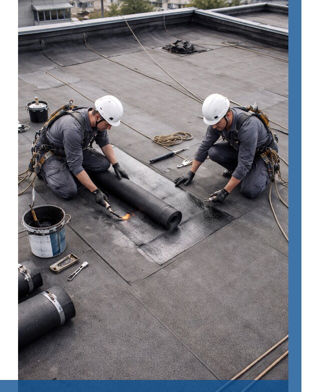 Ремонт мягкой кровли под ключ в Чайковском от 708 р. | ВЫСОТНИК-Чкв