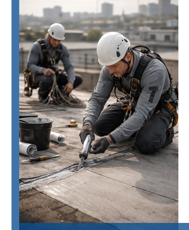 Аварийное и капитальное устранение протечек кровли в Чайковском