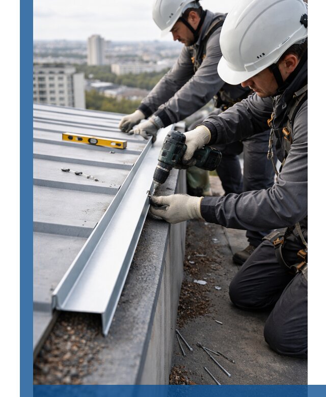 Монтаж капельника на кровле в Чайковском с гарантией качества