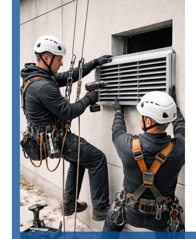 Монтаж вентиляционных решеток в Чайковском профессиональный сервис