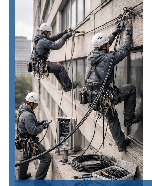 Прокладка оптоволоконного кабеля в Чайковском под ключ с тестированием