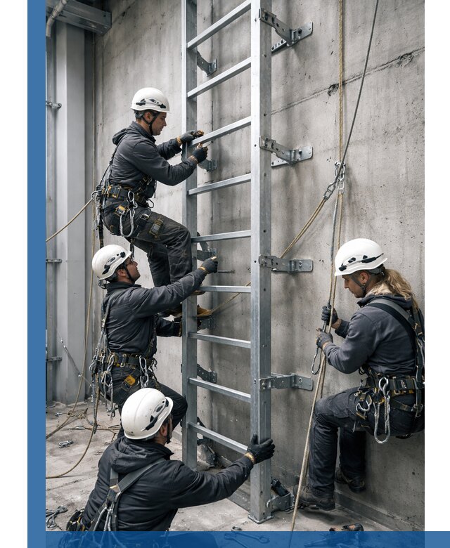 Монтаж металлических лестниц в Чайковском под ключ со гарантией