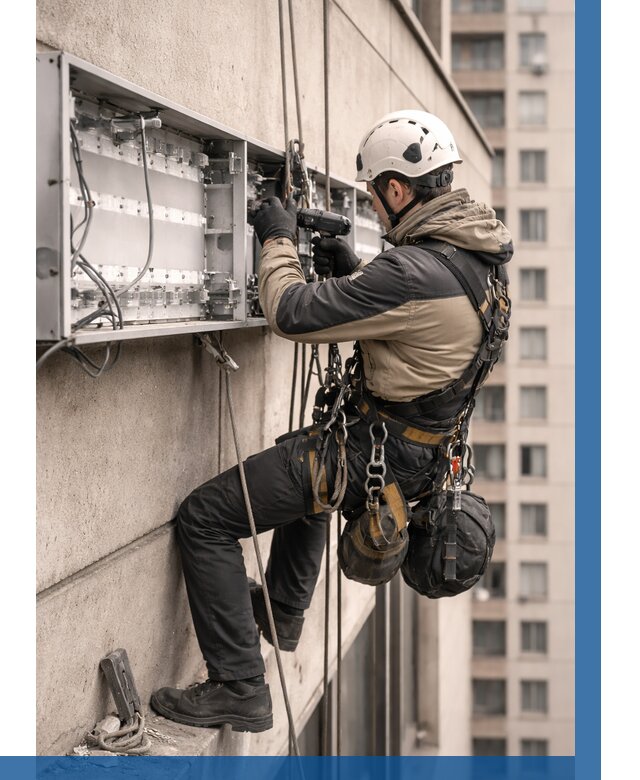 Ремонт вывески на высоте в Чайковском от 4554 р. | ВЫСОТНИК-Чкв