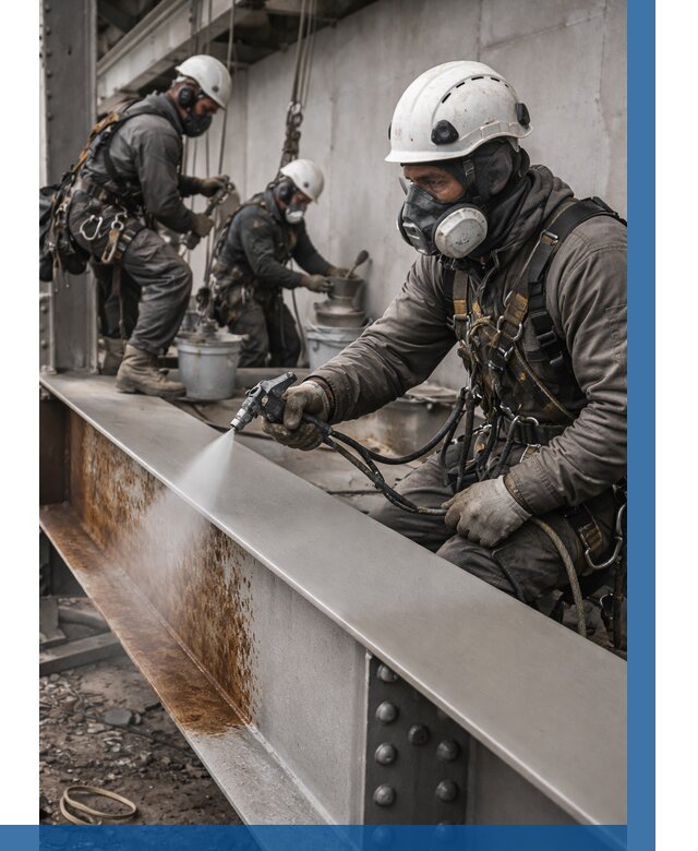 Антикоррозионная покраска металла в Чайковском от 708 р. | ВЫСОТНИК-Чкв