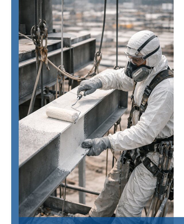 Профессиональная огнезащитная обработка металлоконструкций в Чайковском