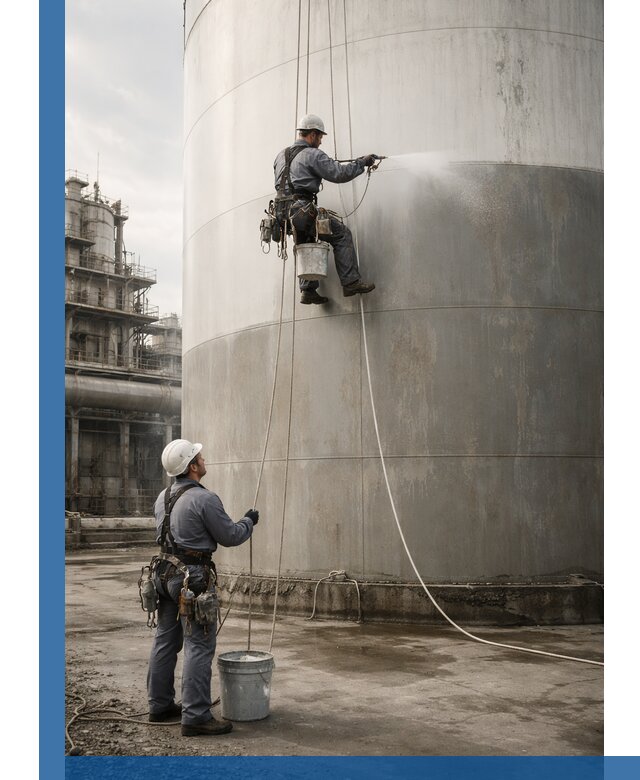 Покраска стальных резервуаров и емкостей в Чайковском профессионально