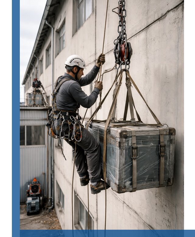 Подъем грузов на высоту в Чайковском для промышленных объектов