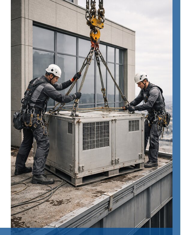 Такелажные работы на высоте в Чайковском от 8097 р. | ВЫСОТНИК-Чкв