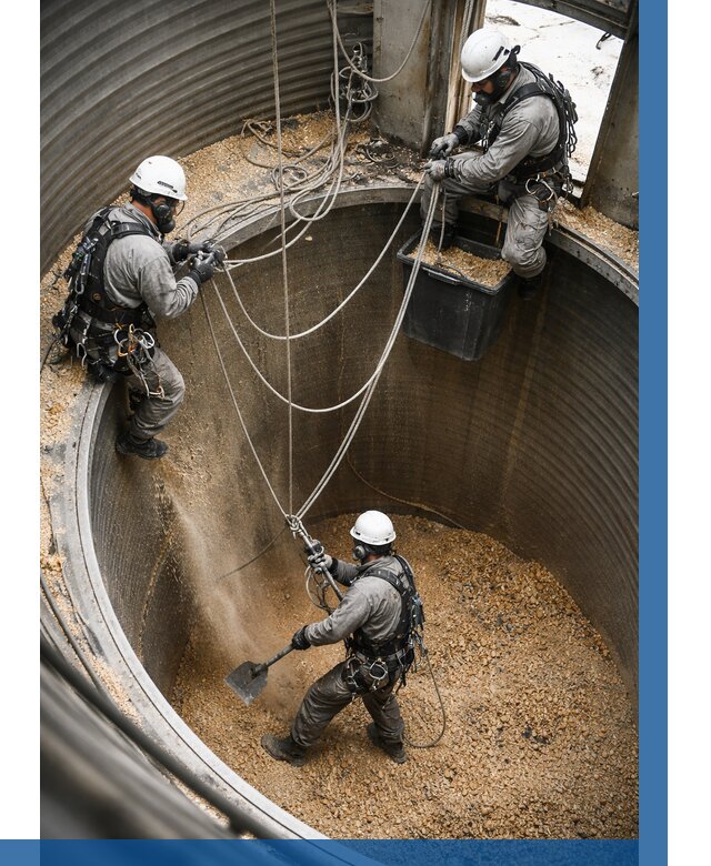 Чистка зерновых бункеров в Чайковском от 12145 р. | ВЫСОТНИК-Чкв