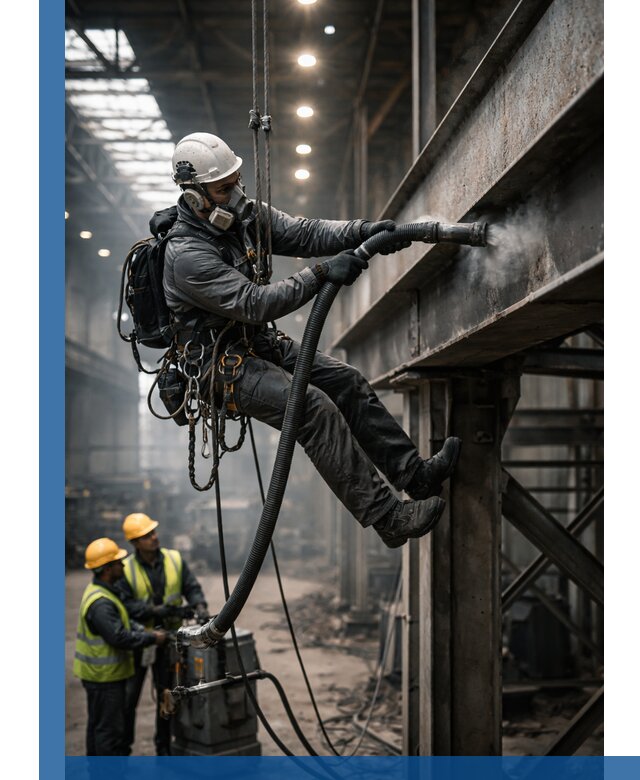 Обеспыливание конструкций в цехах промышленного производства в Чайковском