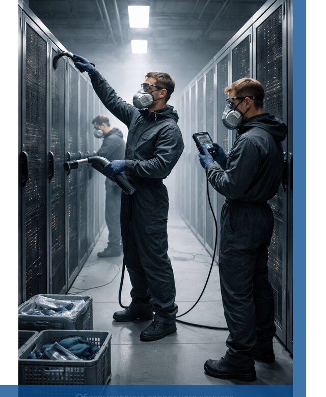 Обеспыливание серверной комнаты в Чайковском от 4554 р. | ВЫСОТНИК-Чкв