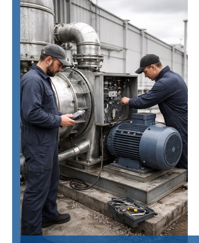 Техническое обслуживание промышленного оборудования в Чайковском