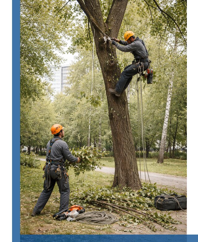 Санитарная обрезка деревьев в Чайковском, профессионально и безопасно