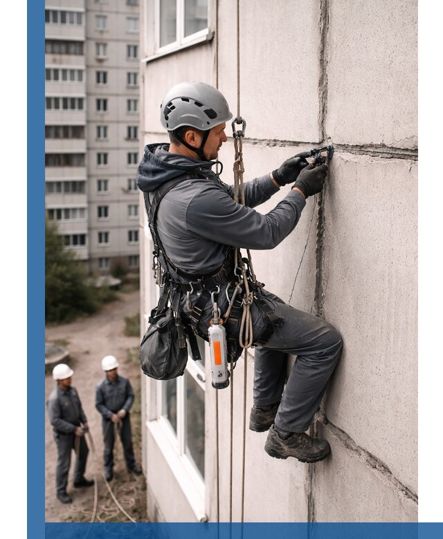 Обследование межпанельных швов и герметизация в Чайковском