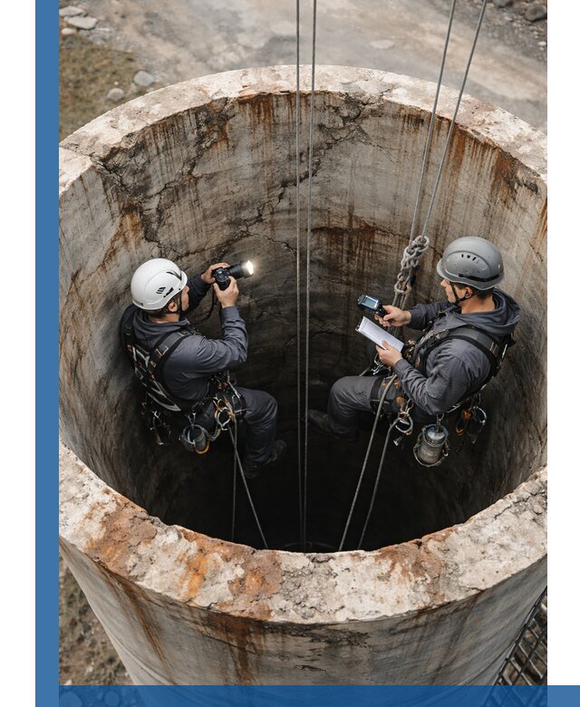 Обследование дымовой трубы: диагностика и оценка состояния в Чайковском